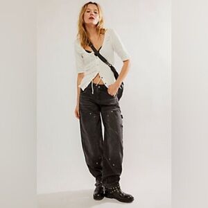 NWT We The Free Loren Barrel Jeans